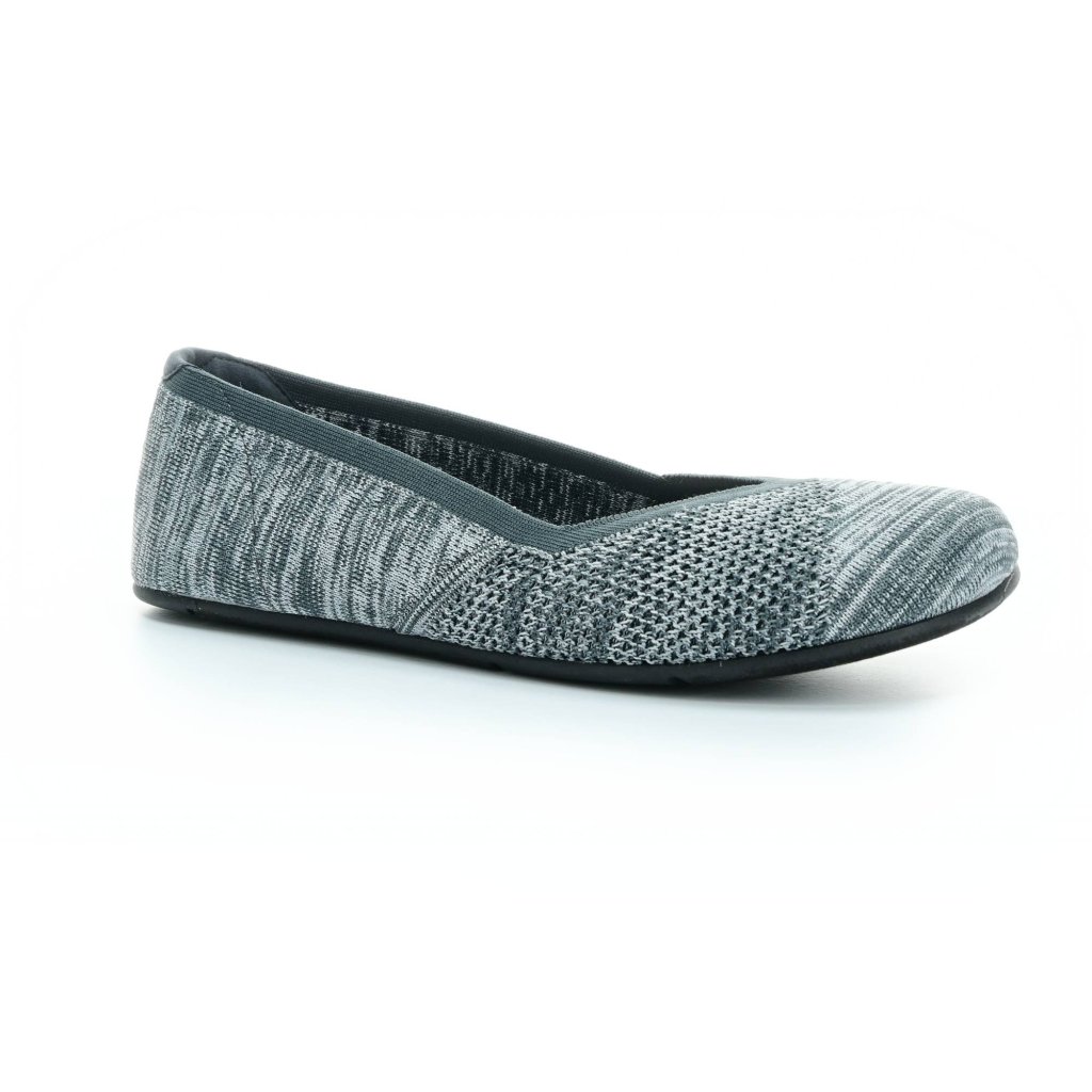 Xero Shoes Phoenix Grey Knit Barfuß-Ballerinas