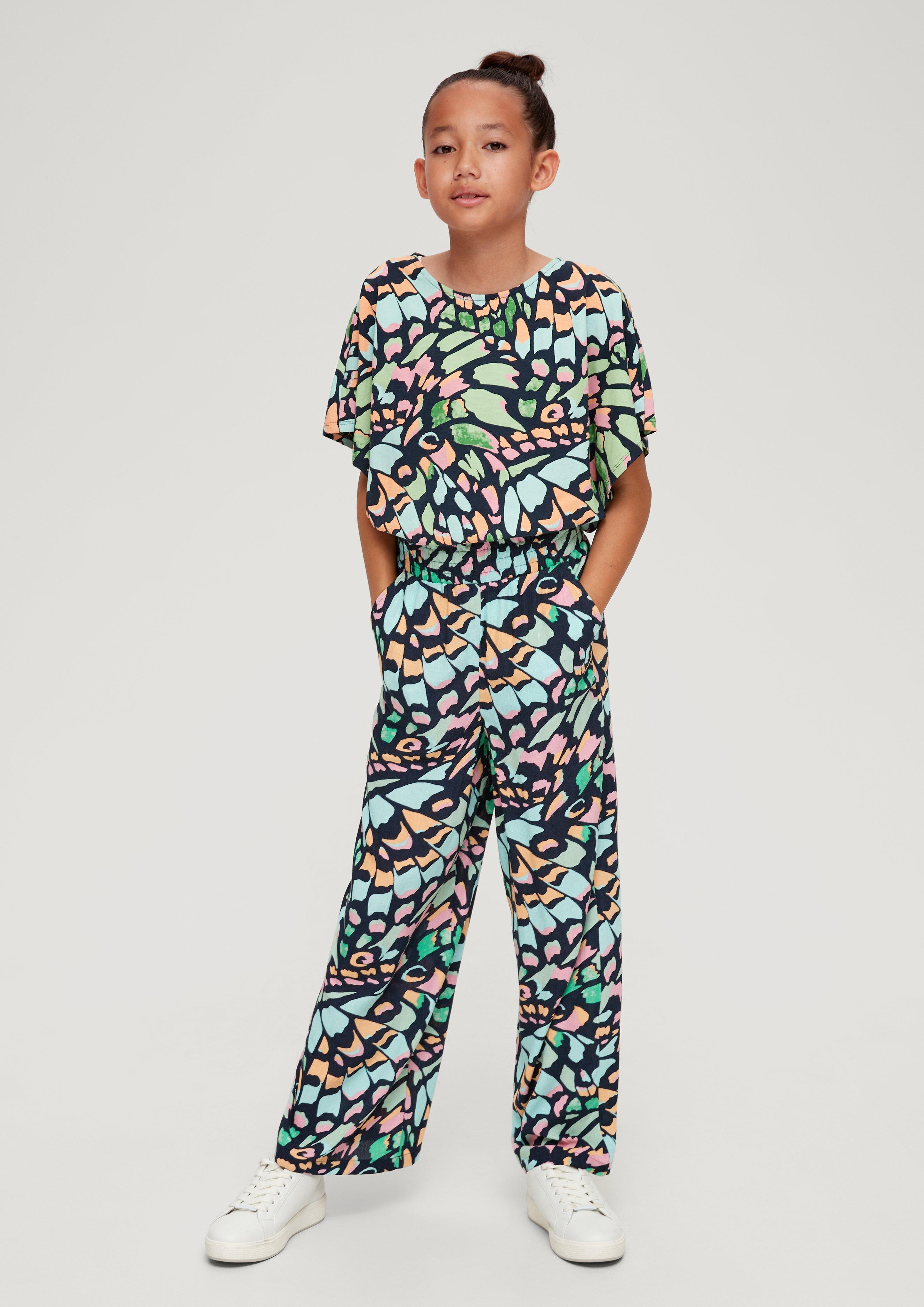 Regular: Hose mit Allover-Print  2130453-59A1
