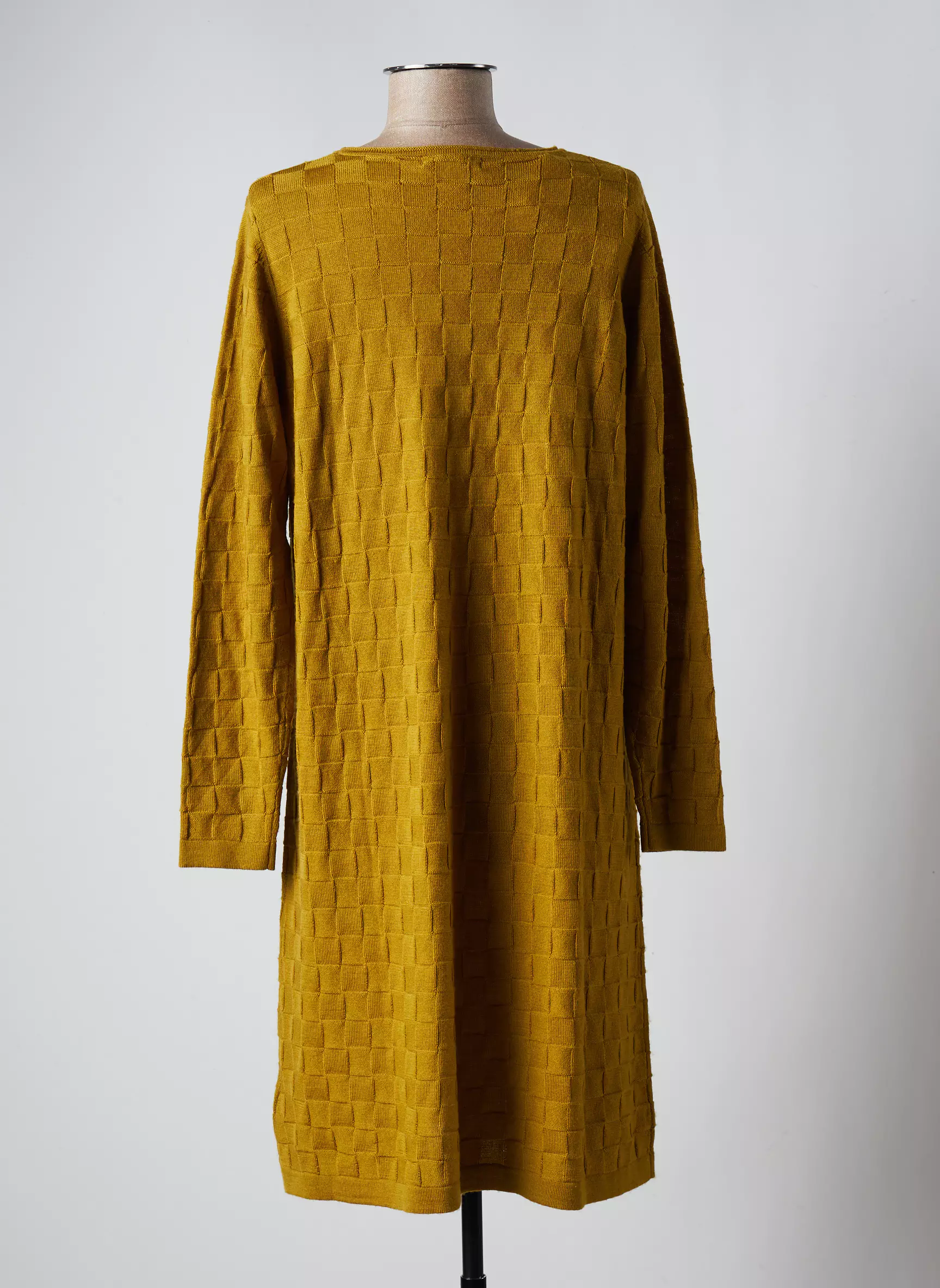 Two Danes Robes Pulls Femme couleur jaune