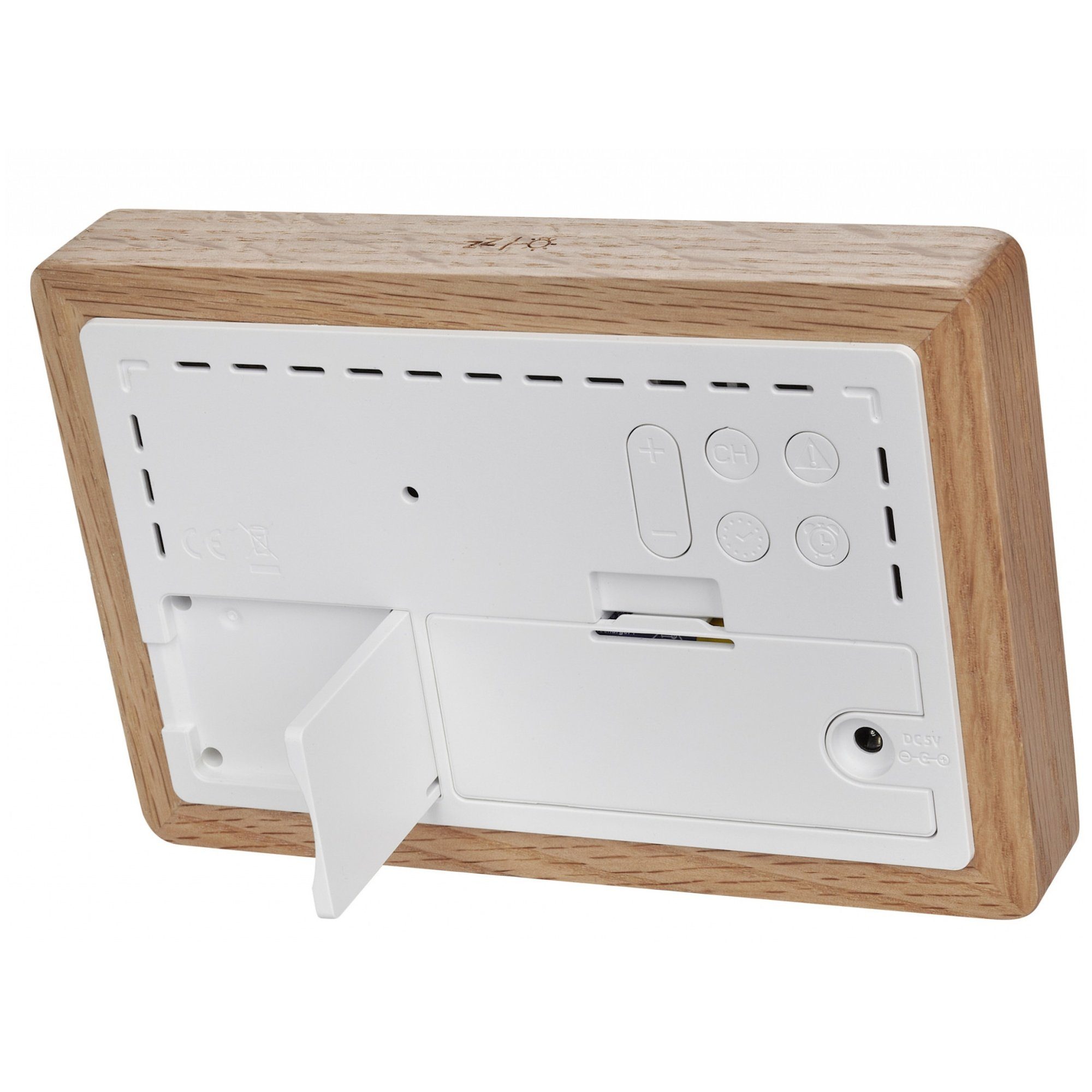 TFA Dostmann TFA 35.1167.54 digitale Wetterstation OAK mit Außensensor Funkwetterstation