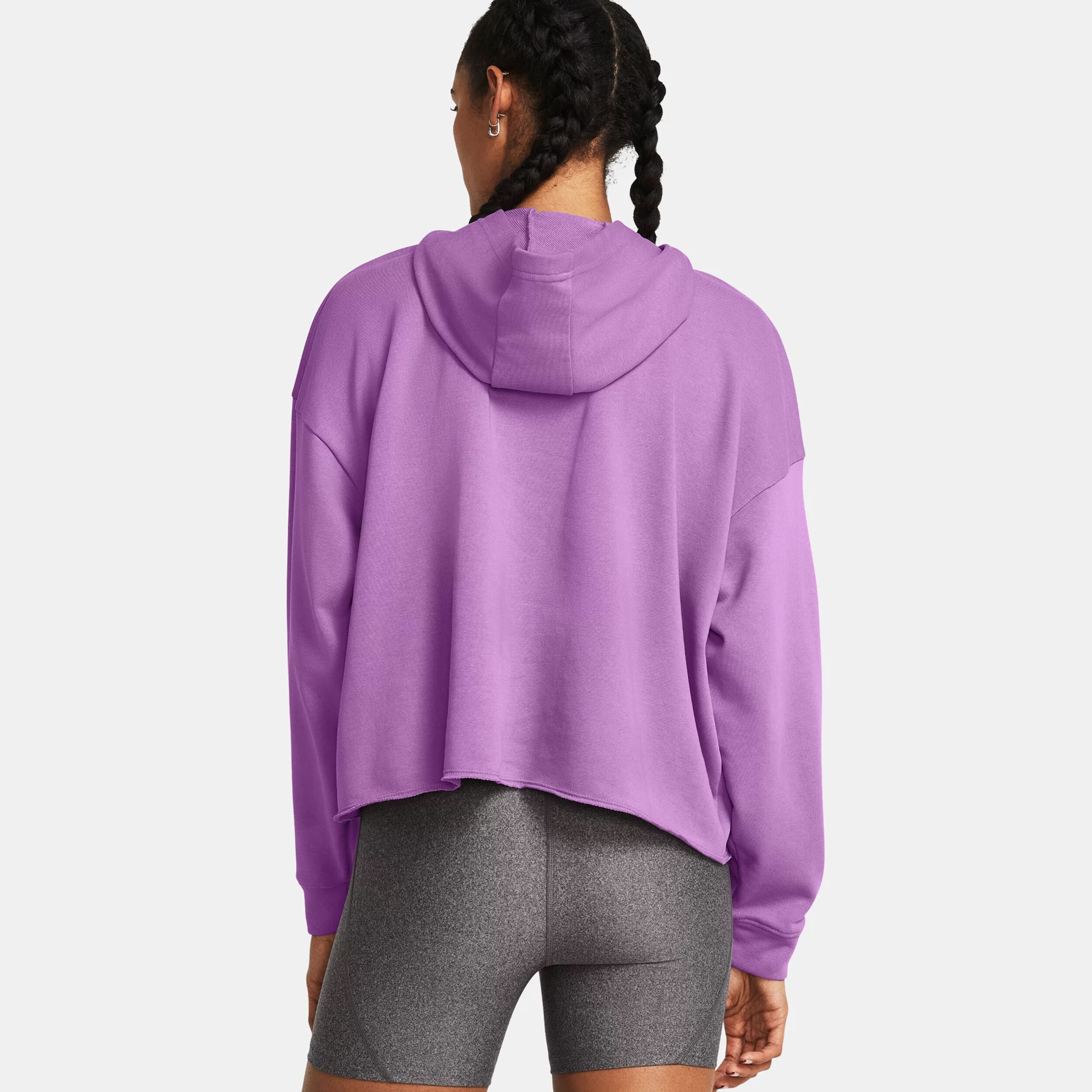 Trival Terry OS Hoody Damen - Lila
