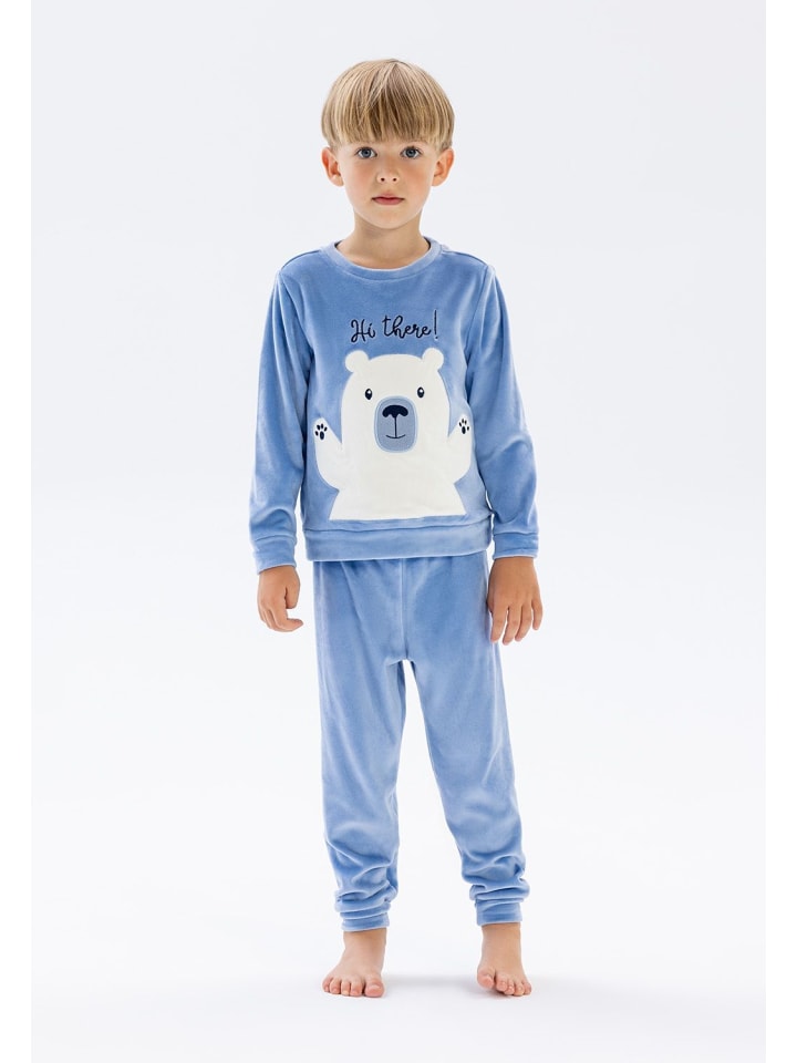 Minoti Nachtwäsche 19pj1 in hellblau günstig kaufen