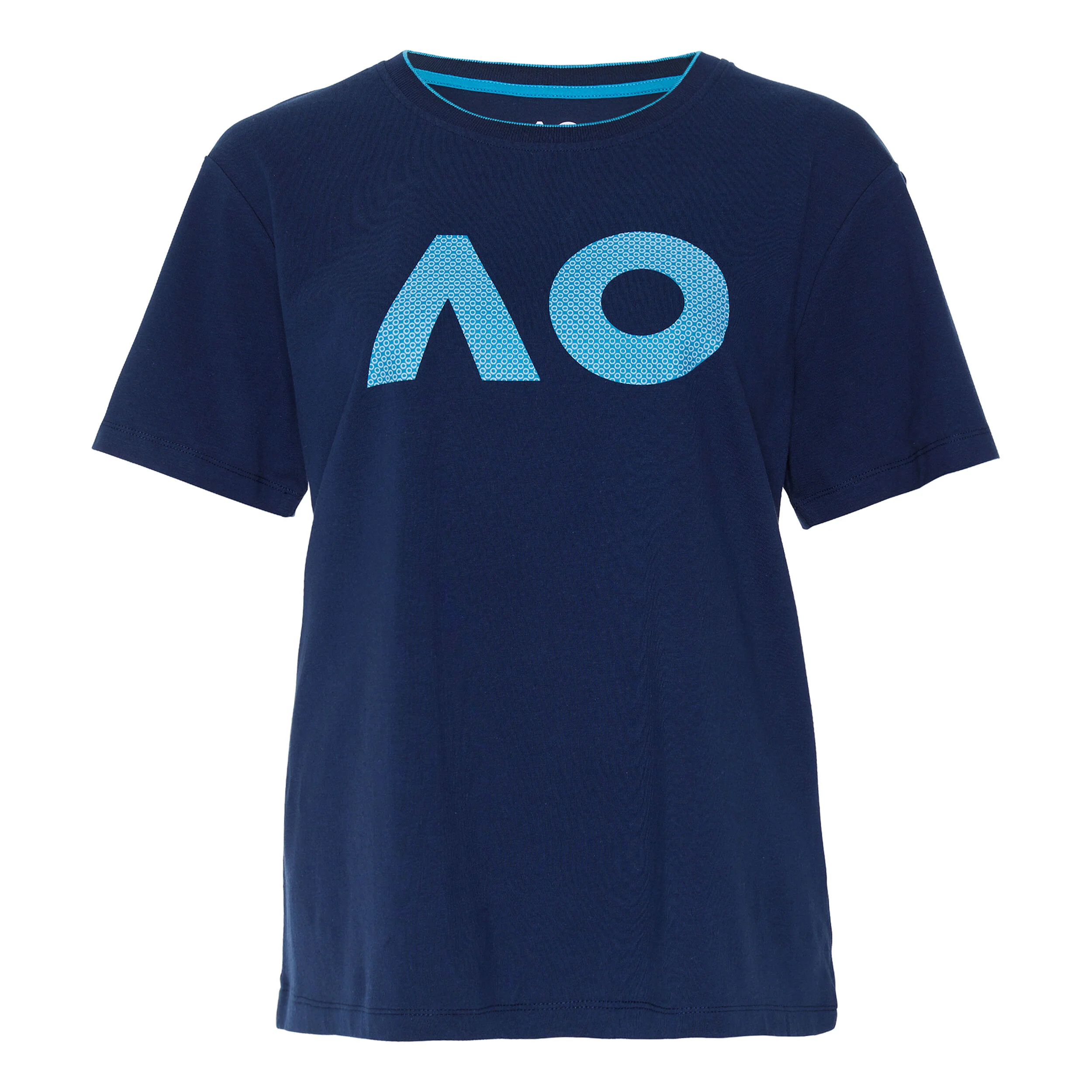 AO Stack Print Core Logo T-Shirt Damen - Dunkelblau