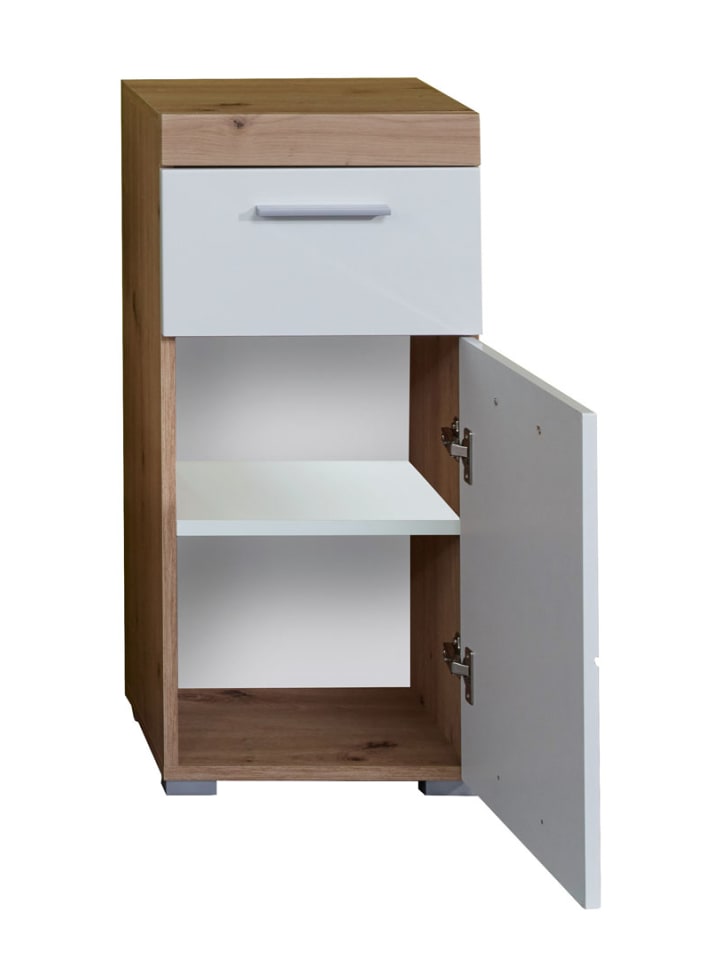 ebuy24 Badschrank AmandaMandoBea Eiche Dekor 37 x 31 cm günstig kaufen onesize