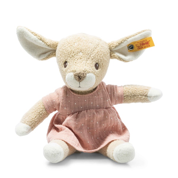 GOTS Raja Reh, 26 cm, rosa