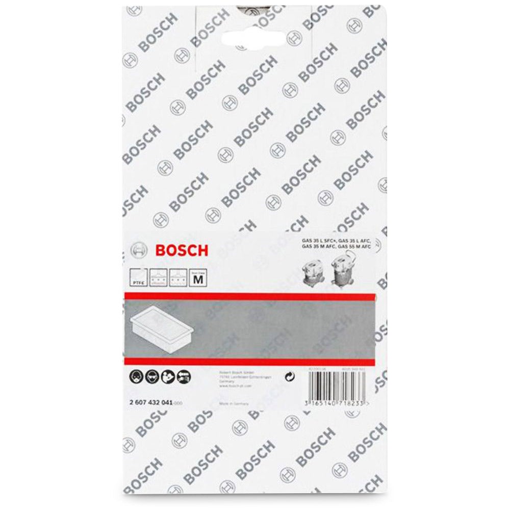 Filtro de vácuo plano plissado BOSCH 2607432041