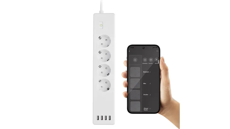 Müller Steckerleiste 4er Smart/WLAN