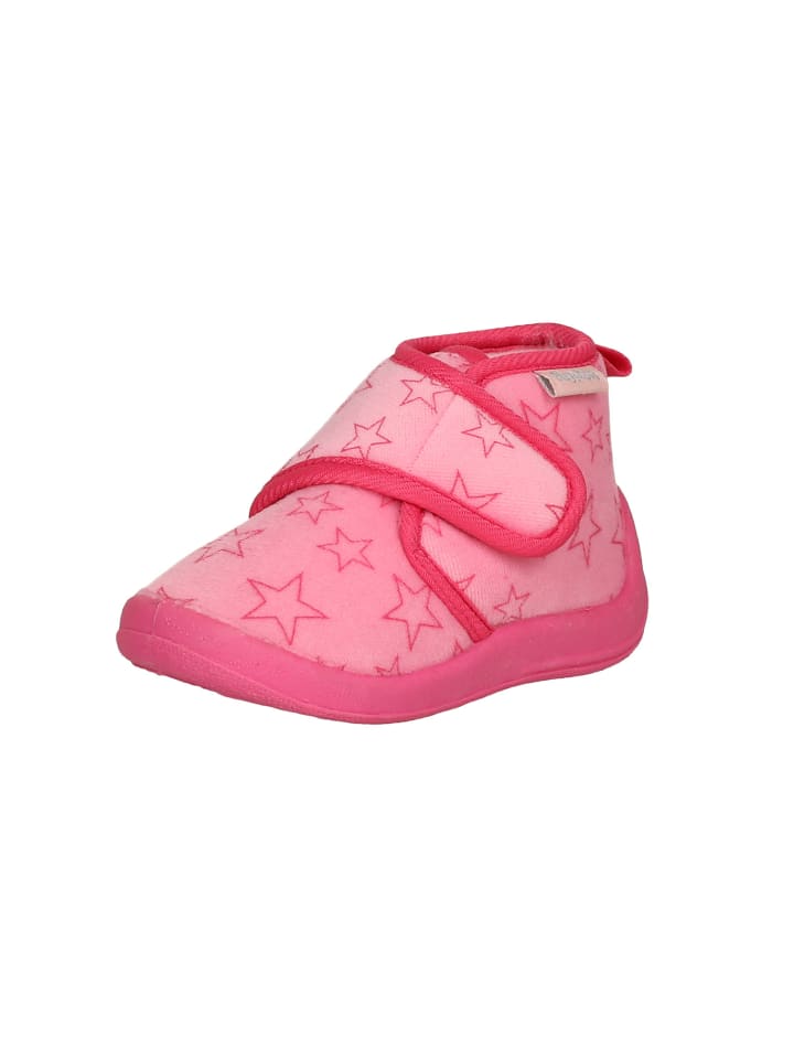 Playshoes Hausschuh Pastell in Rosa günstig kaufen
