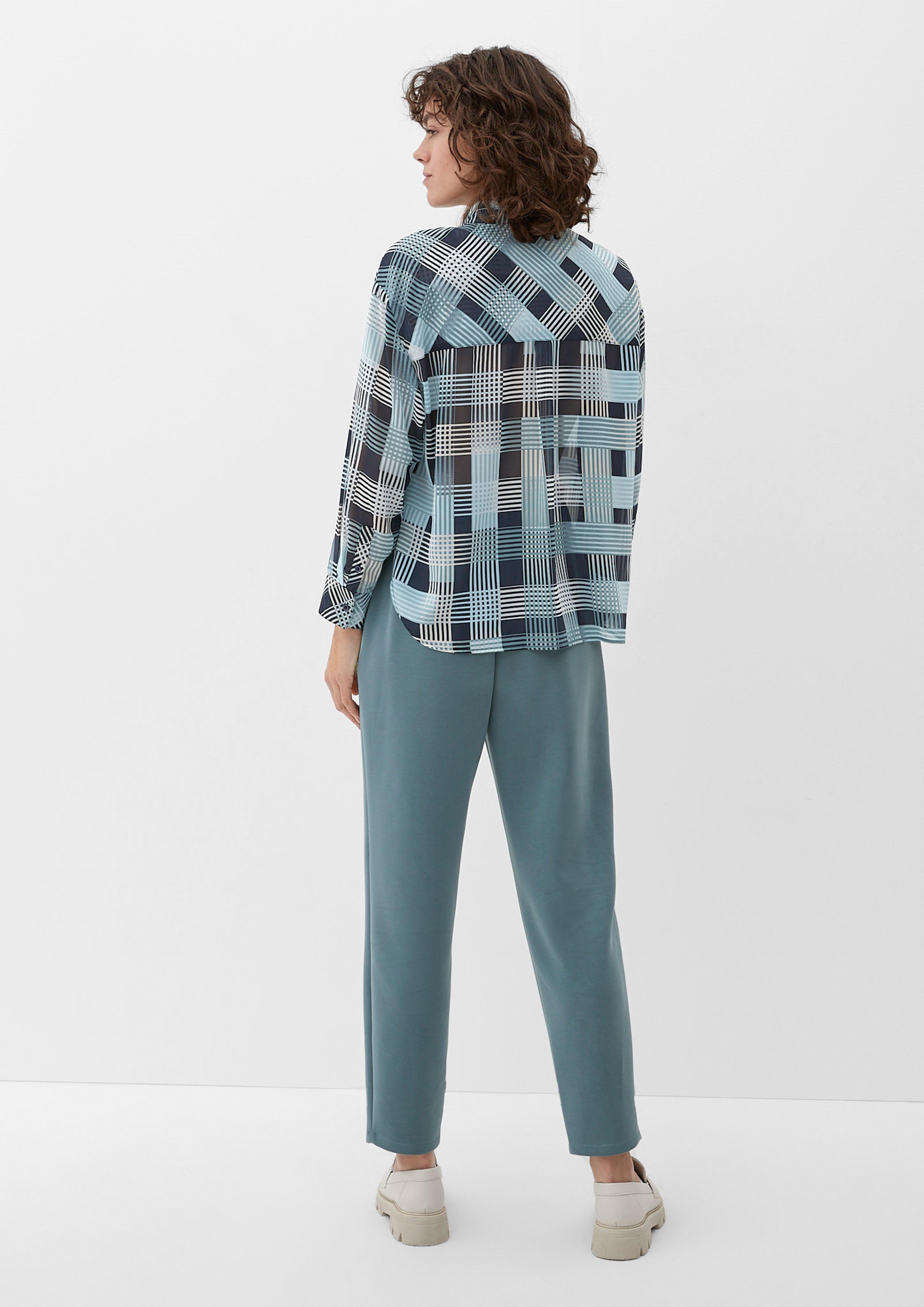 Bluse mit Rüschenkragen  2128318-59A1