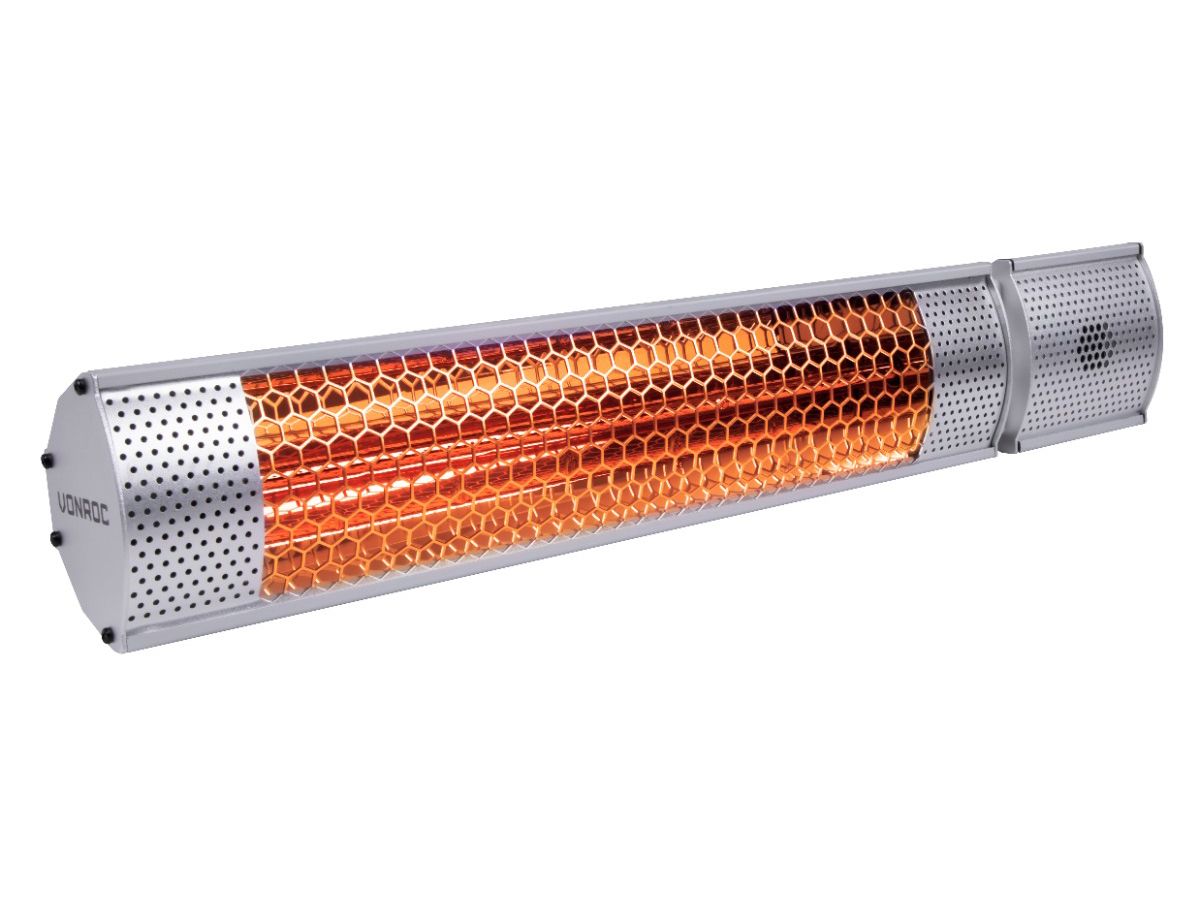 VONROC Marsili 2000 Watt Heizstrahler mit Fernbedienung