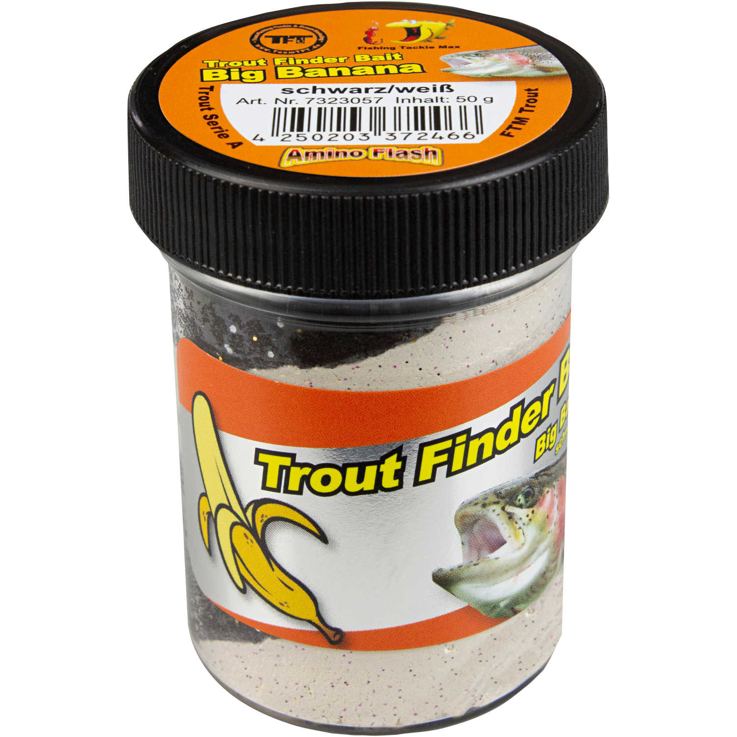 FTM Trout Finder Bait Big Banana (schwarz,weiß)