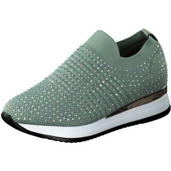 Barbarella Slip On Sneaker in grün