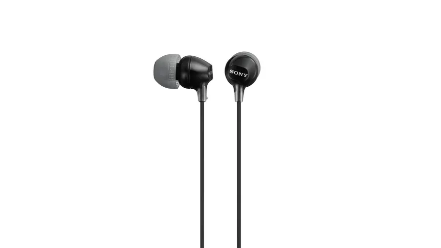 Sony In-Ohr Kopfhörer Schwarz MDREX 15