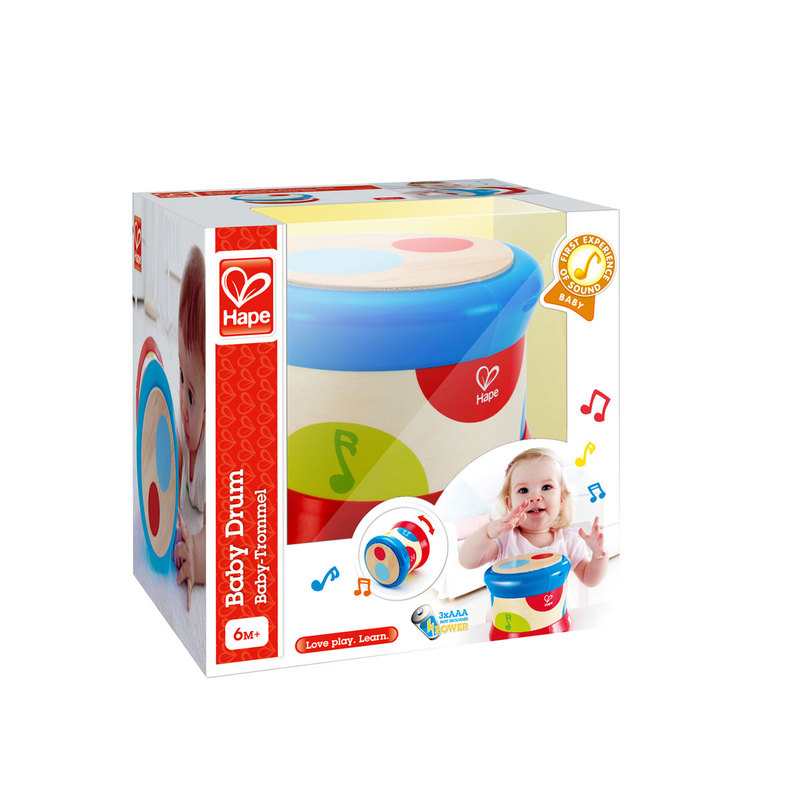 Tambour musical de bébé Hape