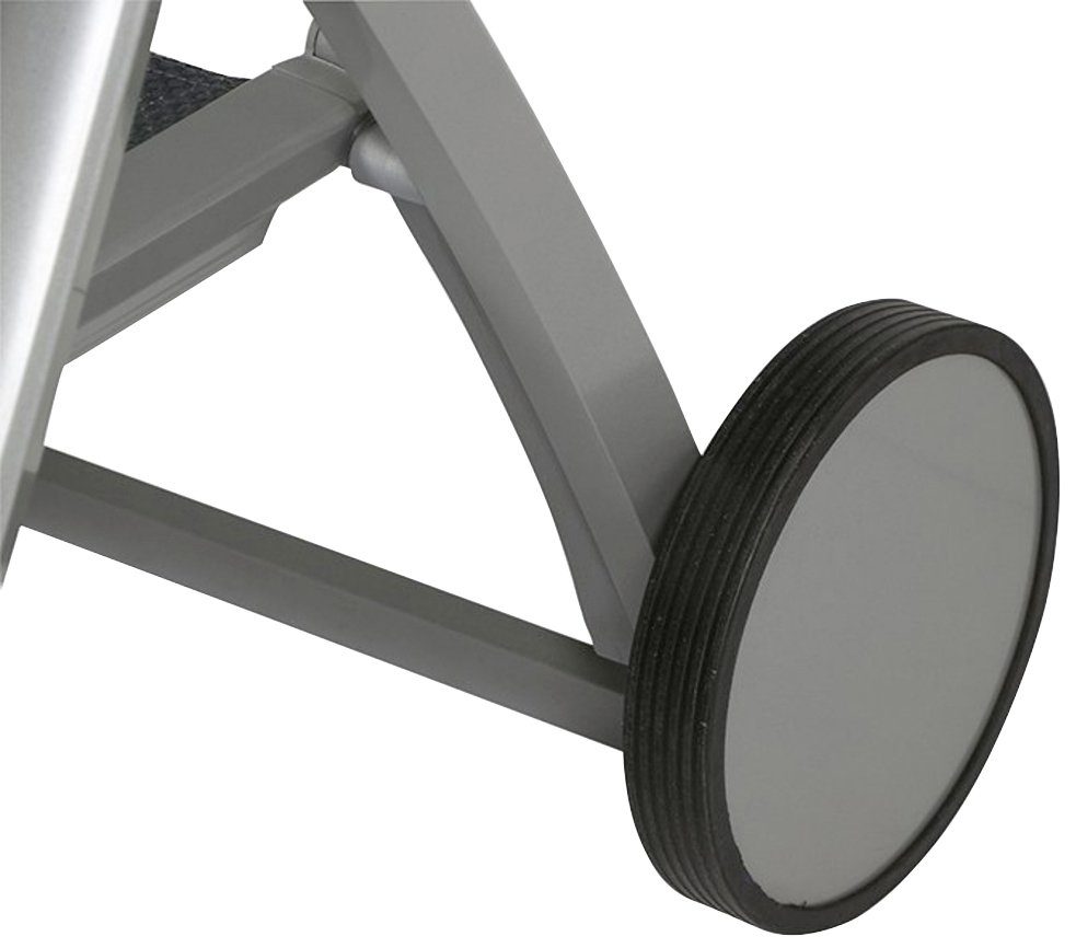 sieger EXKLUSIV Gartenliege Trento, Aluminium/Textil, verstellbar
