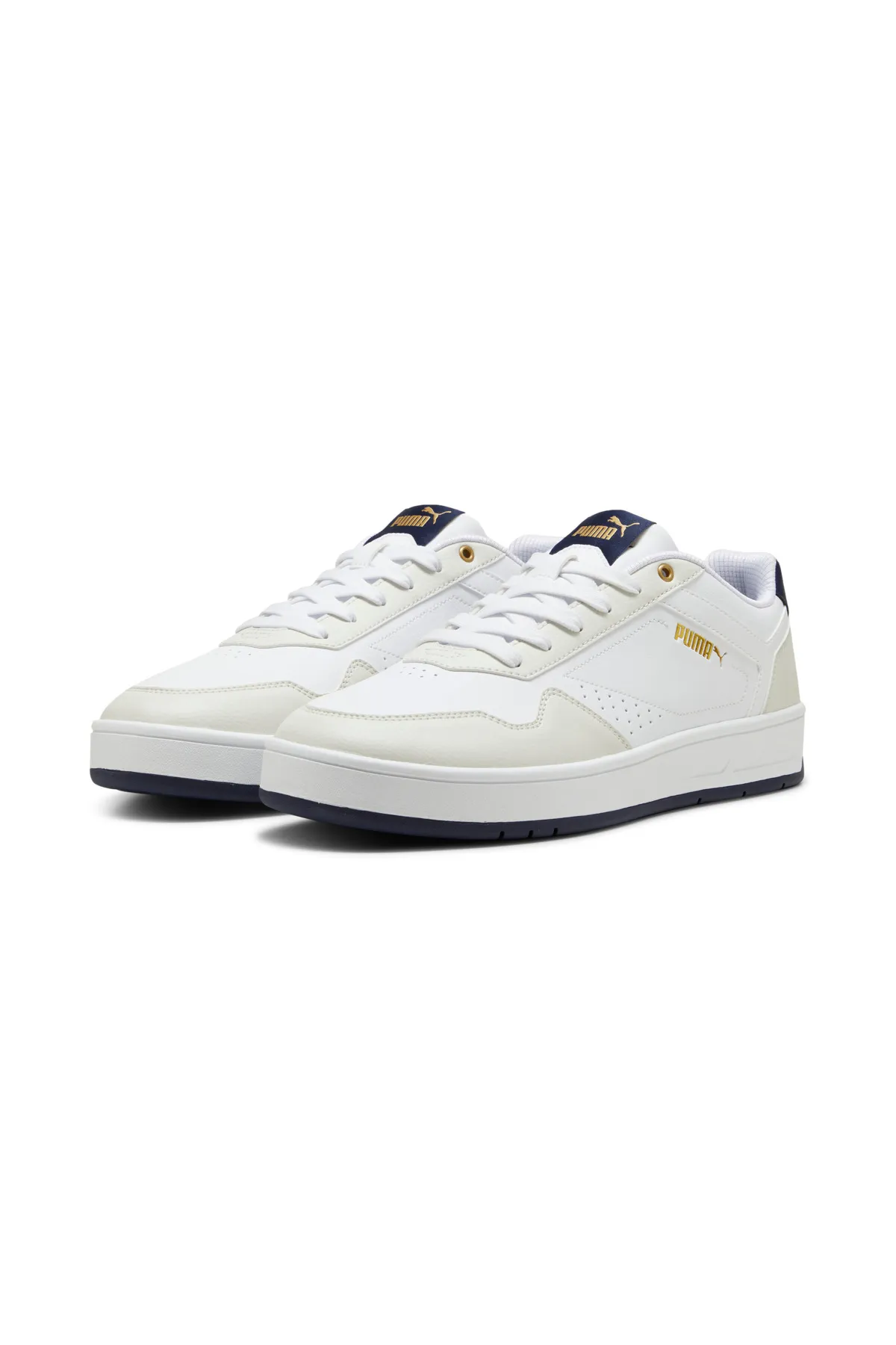 Puma  Weiß-Vapor Gray-PUMA Navy
