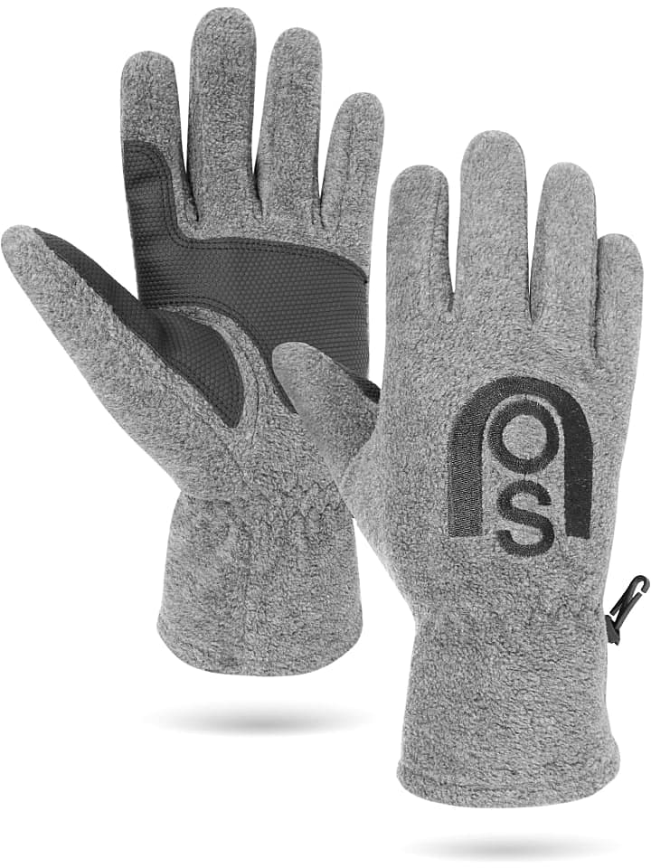 Normani Outdoor Sports Fleece Handschuhe Nuuk in Grau günstig kaufen M