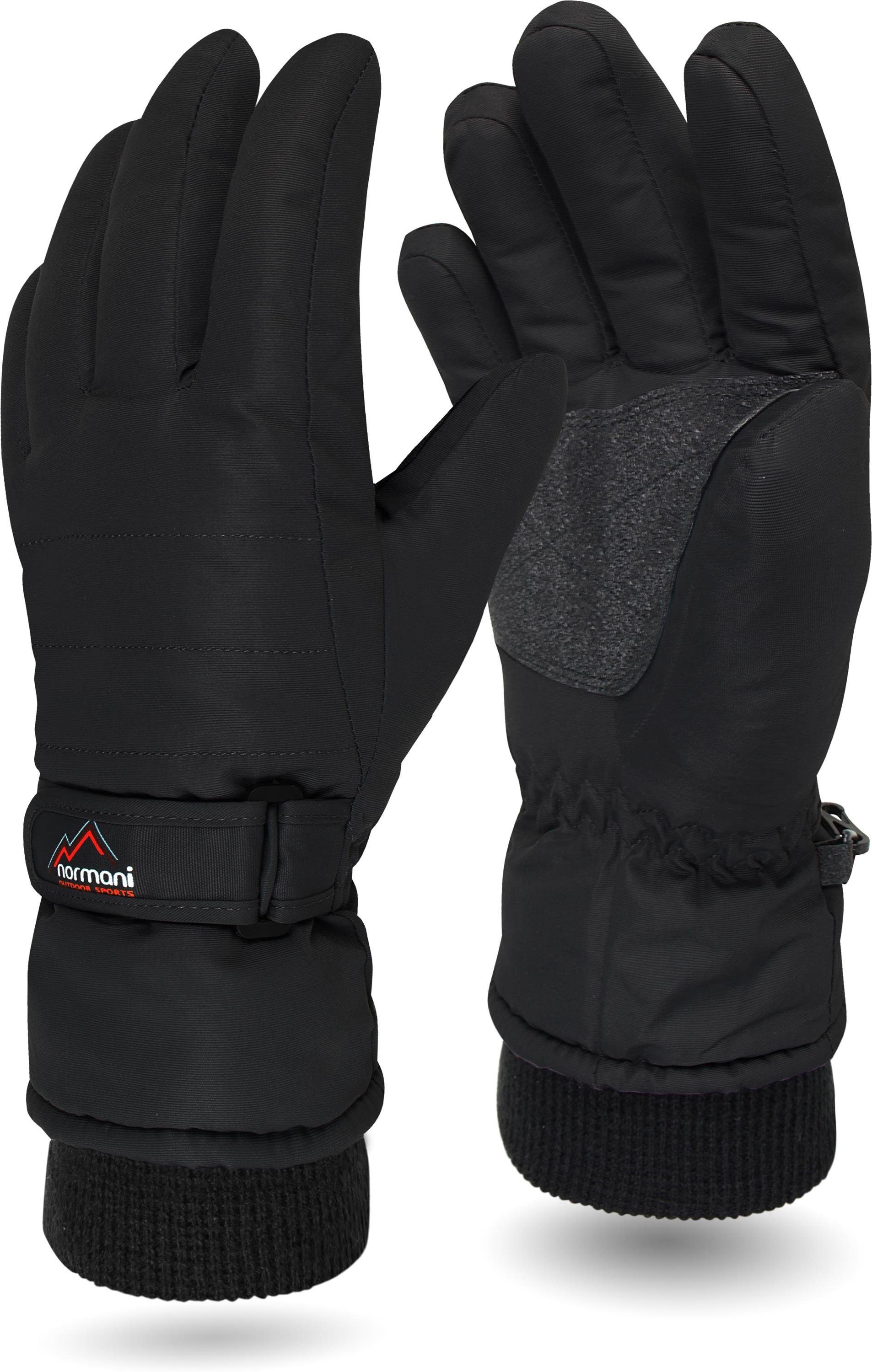 normani Skihandschuhe Winterhandschuhe mit 3M Thinsulate™ (40 g) Wasserdichte Snowboardhandschuhe mit warmen Fleece für Damen und Herren