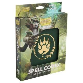 Dragon Shield: Spell Codex Portfolio – Forest Green