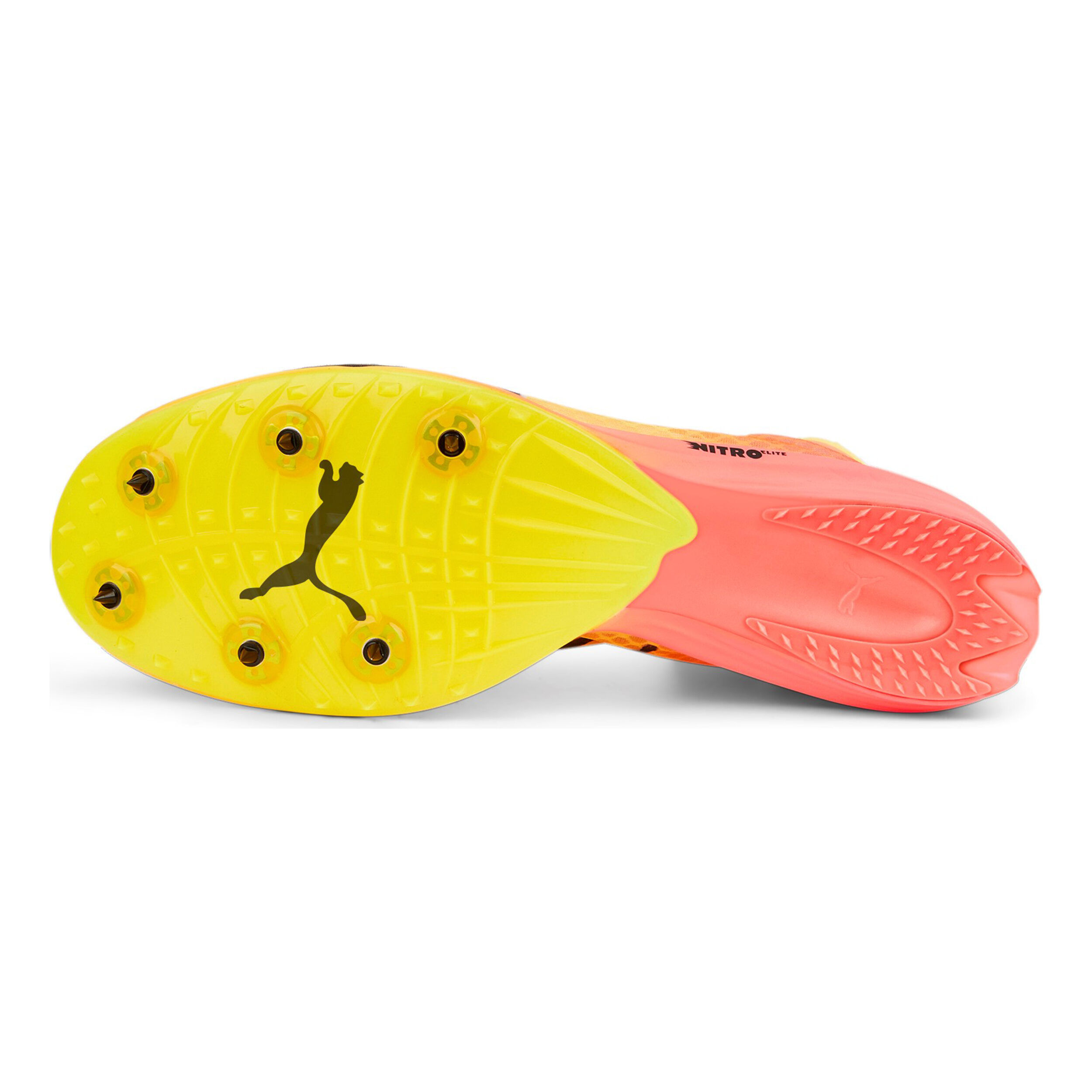 EvoSPEED Distance Nitro Elite+ 2 Spikeschuh - Gelb, Orange