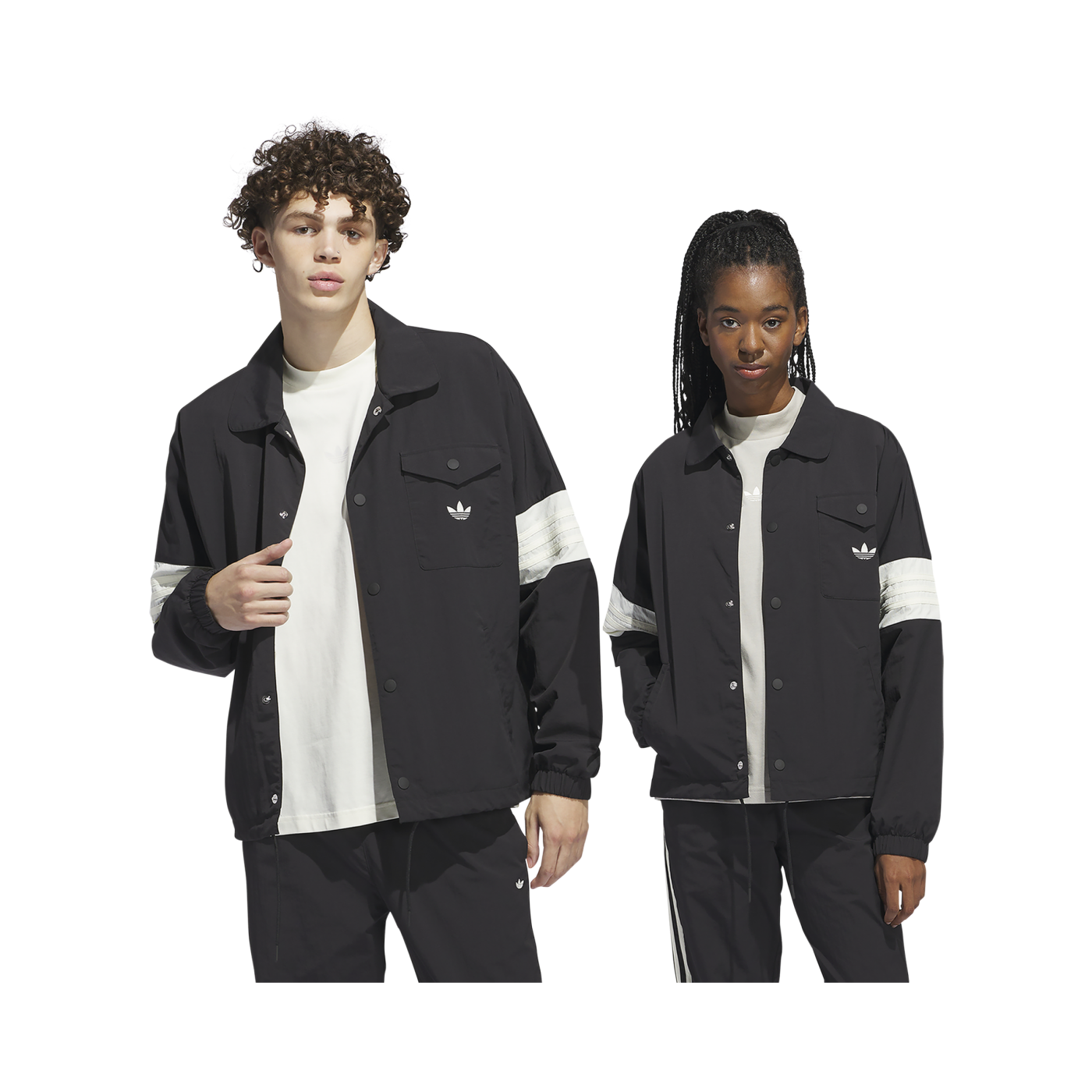 adidas Coach Jacke Schwarz