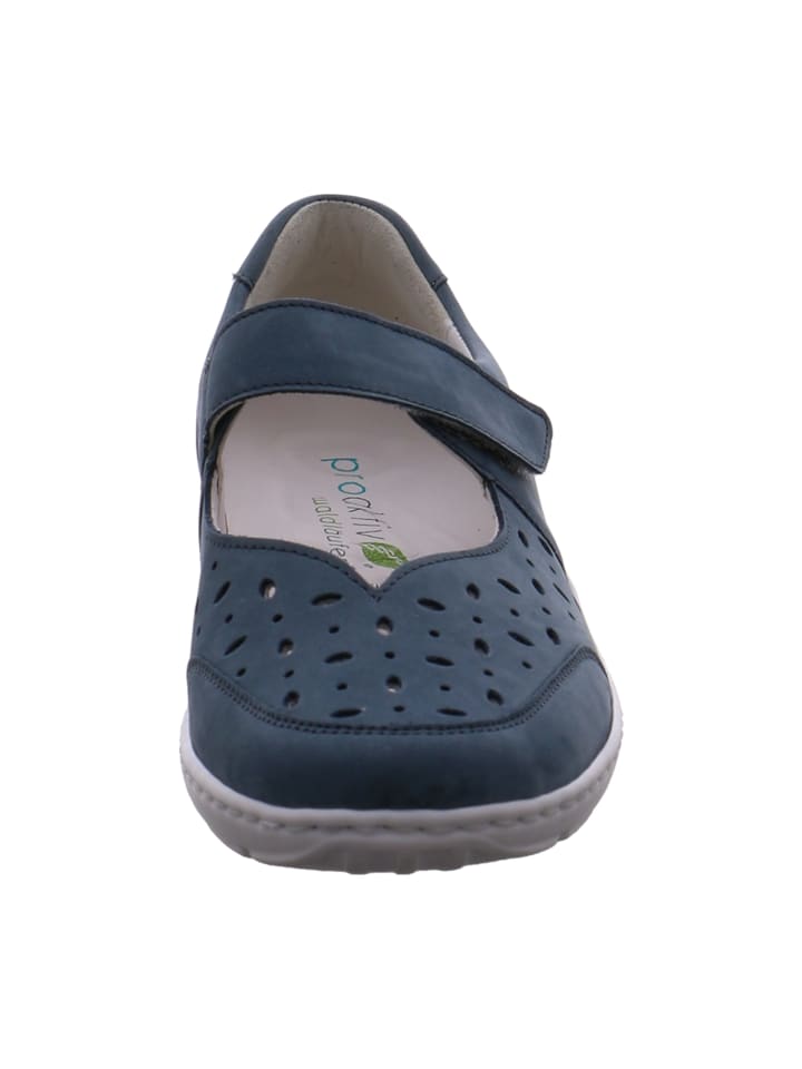 WALDLÄUFER Komfort Slipper in Blau günstig kaufen