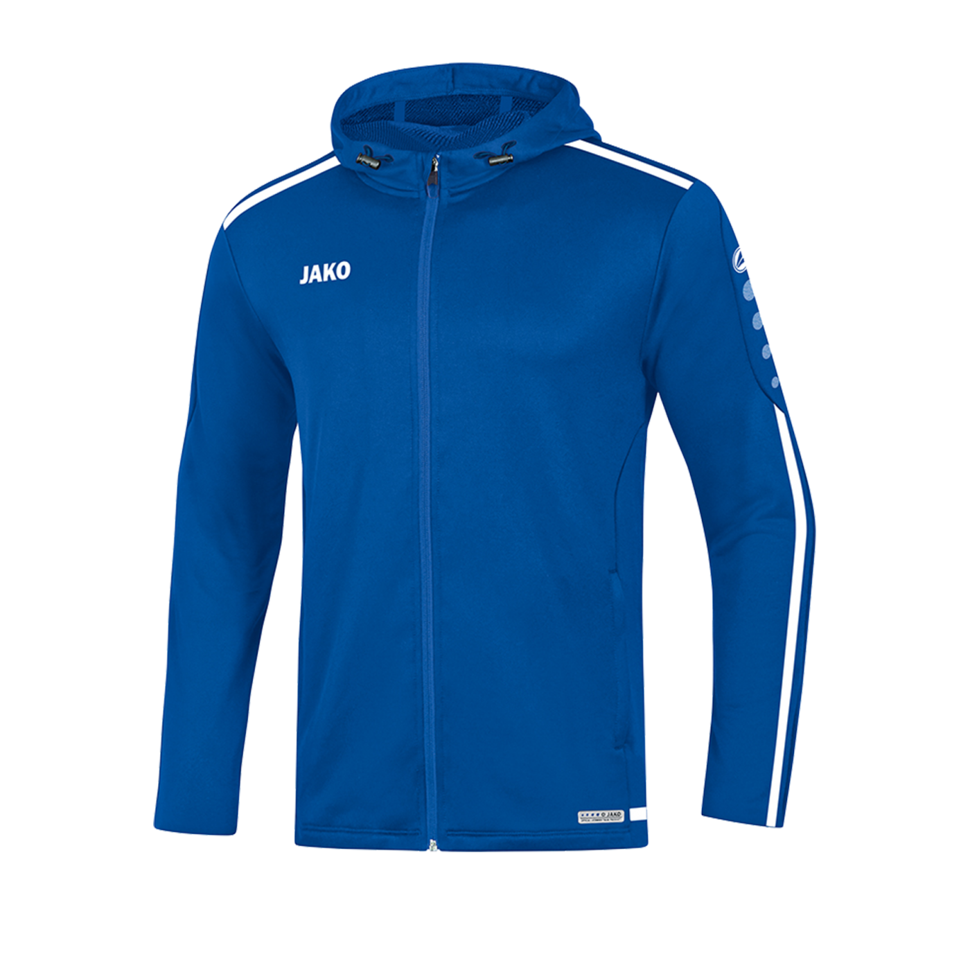 Jako Striker 2.0 Kapuzenjacke Damen Blau Weiss F04