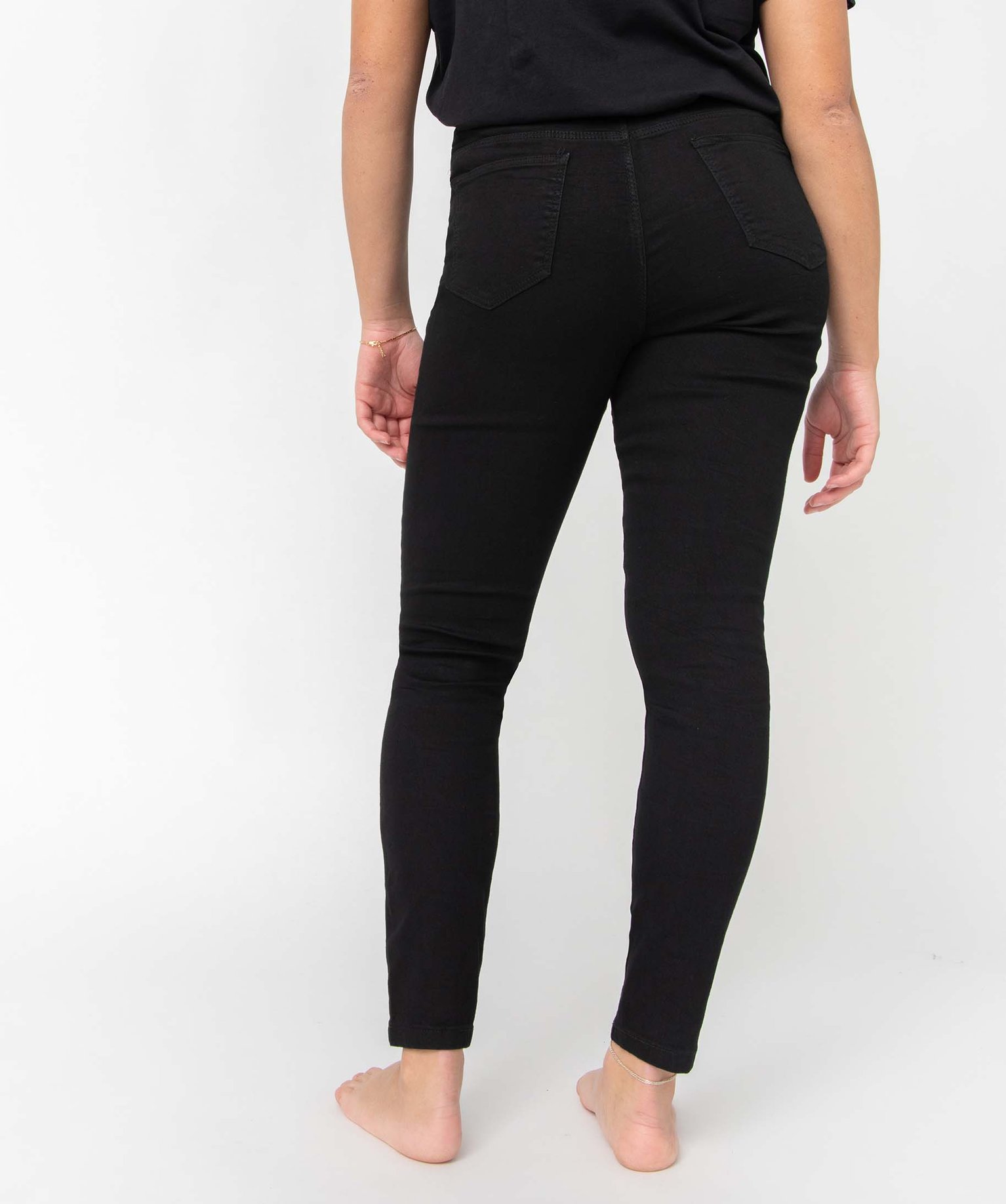 Jegging femme taille normale noir | GEMO