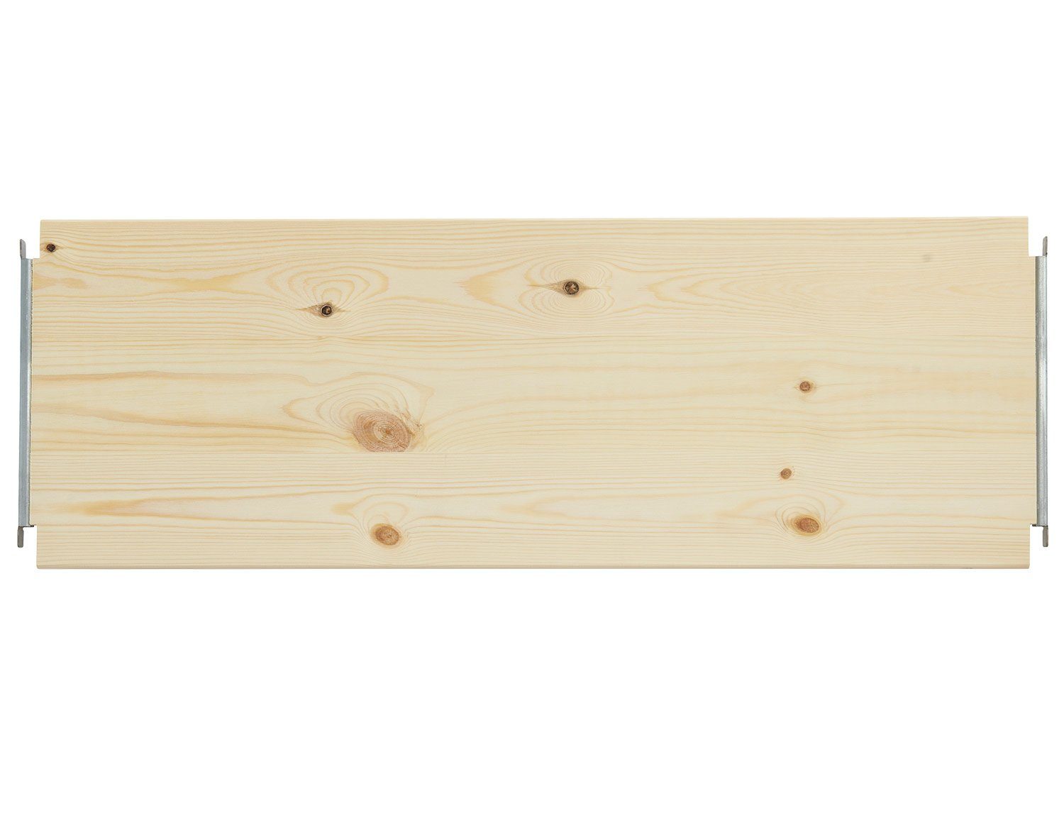 Einlegeboden Regalboden LASSE, B 76 cm x T 40 cm, Kiefernholz massiv, mit 4 Bodenträgern