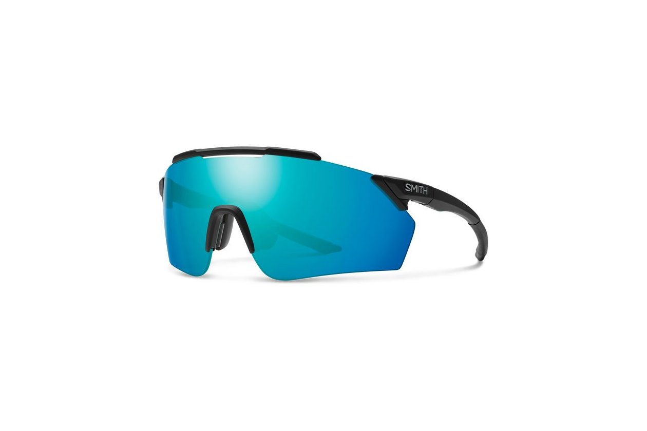 Smith Ruckus Matte Black - ChromaPop Opal Mirror