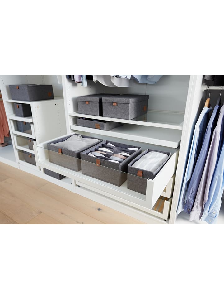 STORE IT 2er-Set: Organizer in Grau - (B)30 x (H)15 x (T)30 cm günstig kaufen onesize