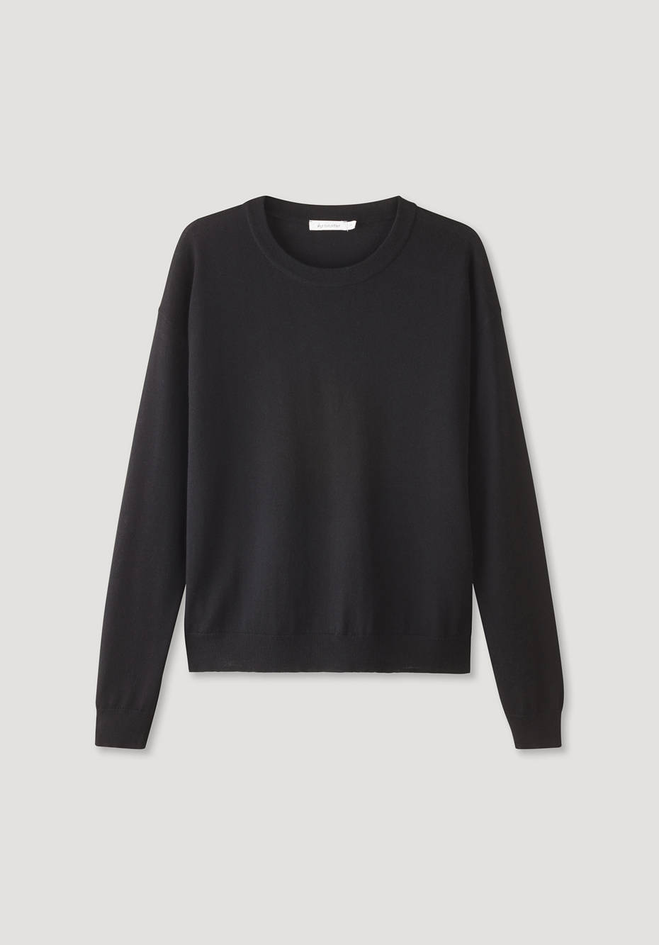 Rundhals-Pullover aus reiner Bio-Merinowolle