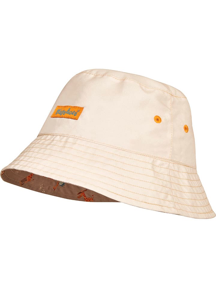 Playshoes Wende-Sonnenhut in Beige/ Hellbraun günstig kaufen