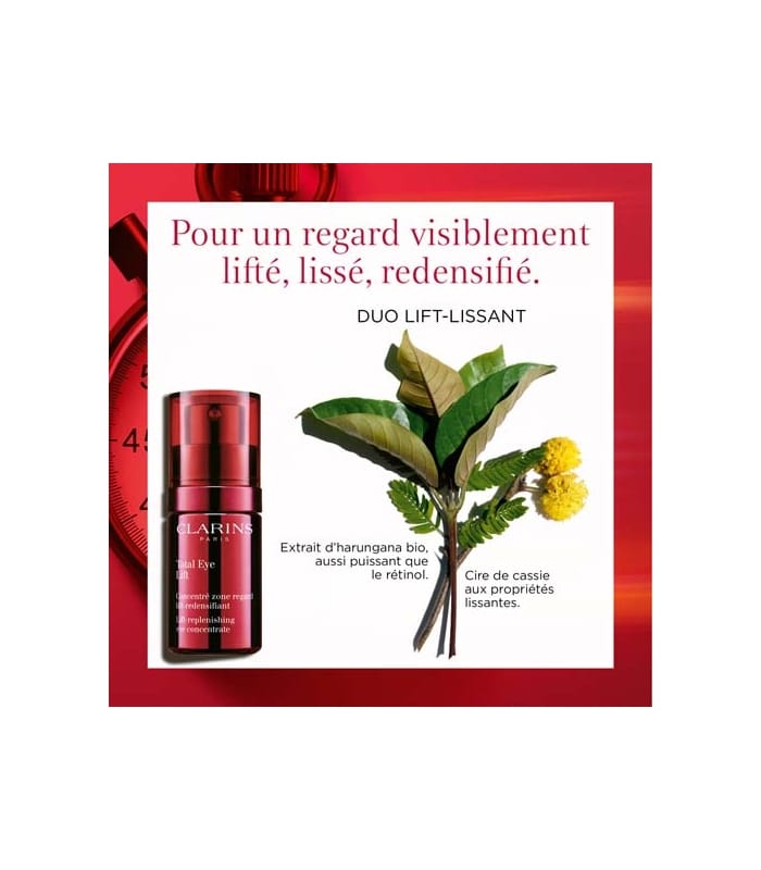 Clarins-TOTAL EYE LIFT-Contour des yeux anti-âge anti-rides