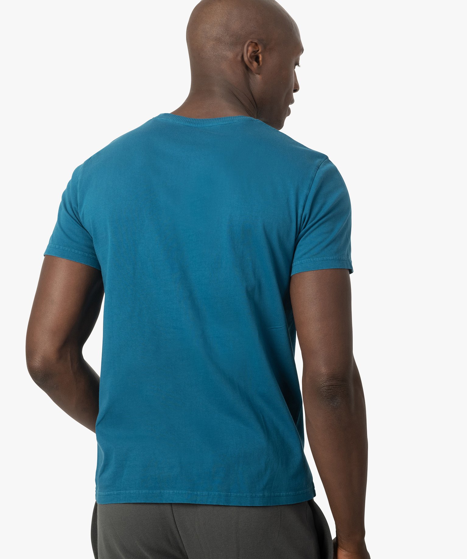 Tee-shirt homme avec inscription ton sur ton - Camps United bleu | GEMO