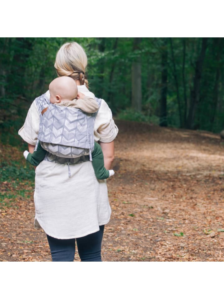 Hoppediz Babytrage Hop-Tye Advanced in Amsterdam stone günstig kaufen onesize