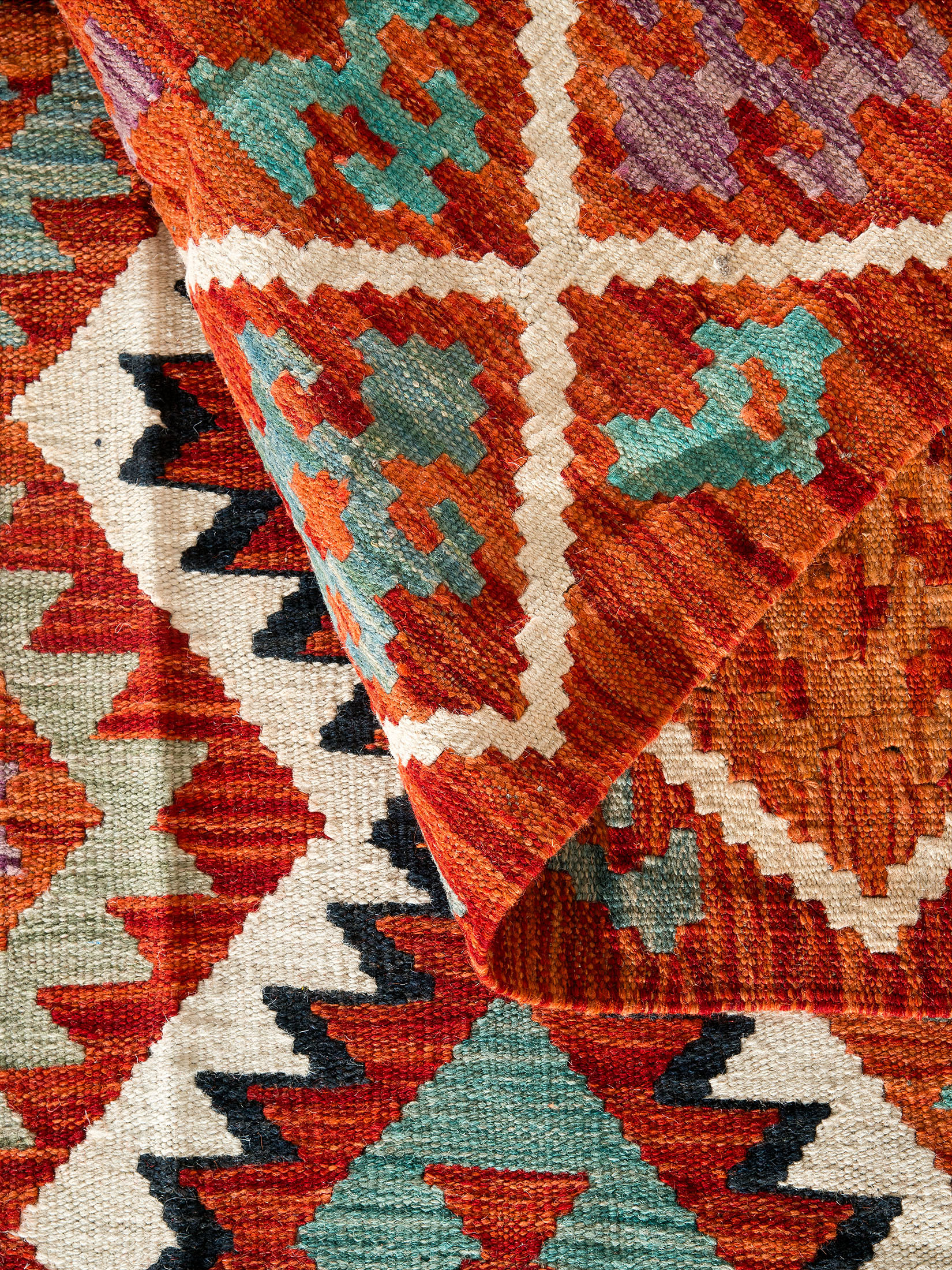 Afghan Kelim ca. 170 x 248 cm, Unikat / Einzelstück