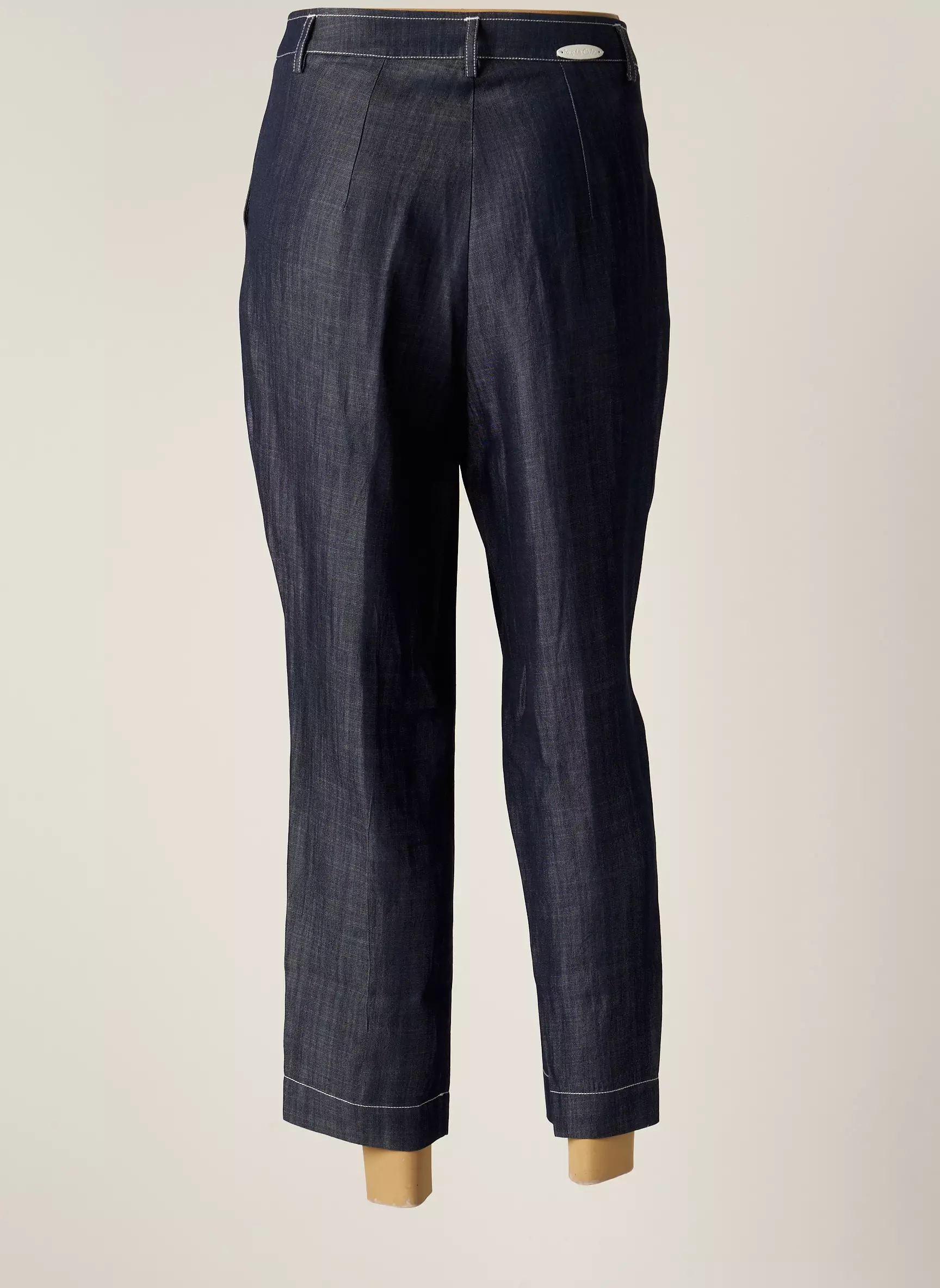 Poupee Chic By Mercedes De Miguel Pantalon7 8 Femme couleur bleu