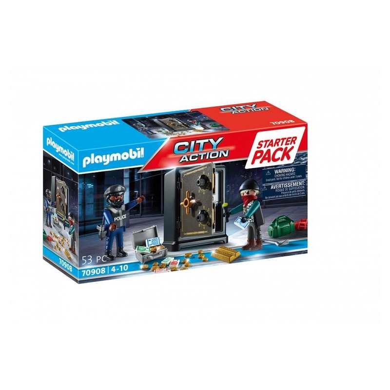 70908 Policier avec cambrioleur Playmobil City Action