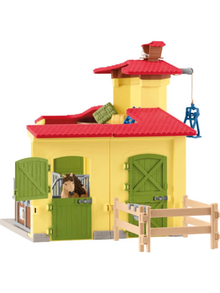 Schleich Spielfigur Farm World 42609 Ponybox mit Islandpferd Hengst - 3-12 Jahre günstig kaufen onesize