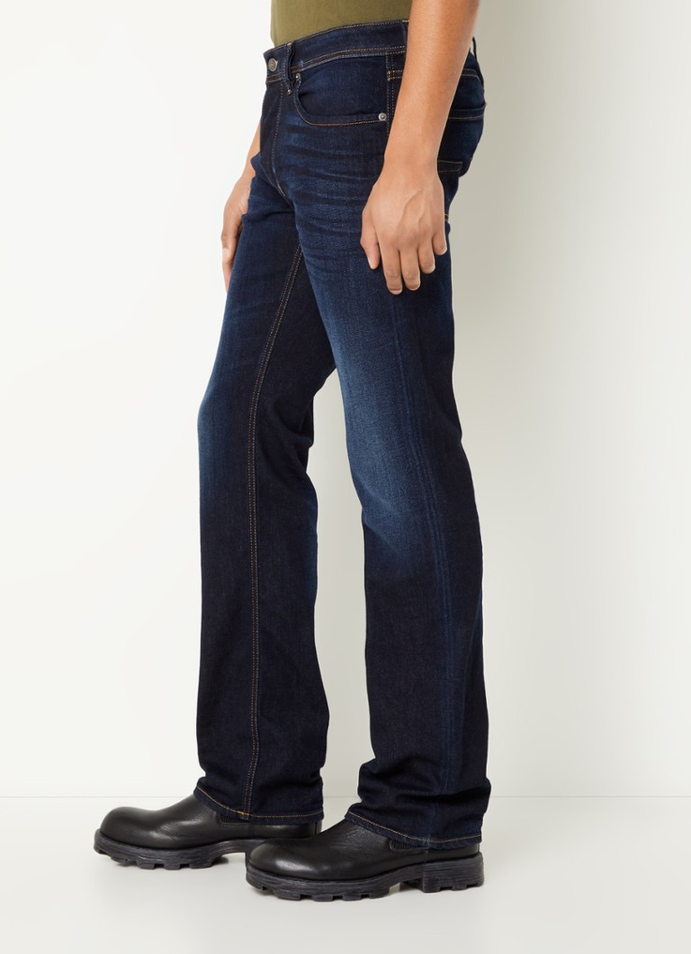 Diesel 1985 Larkee jeans med rette ben og mørk vask
