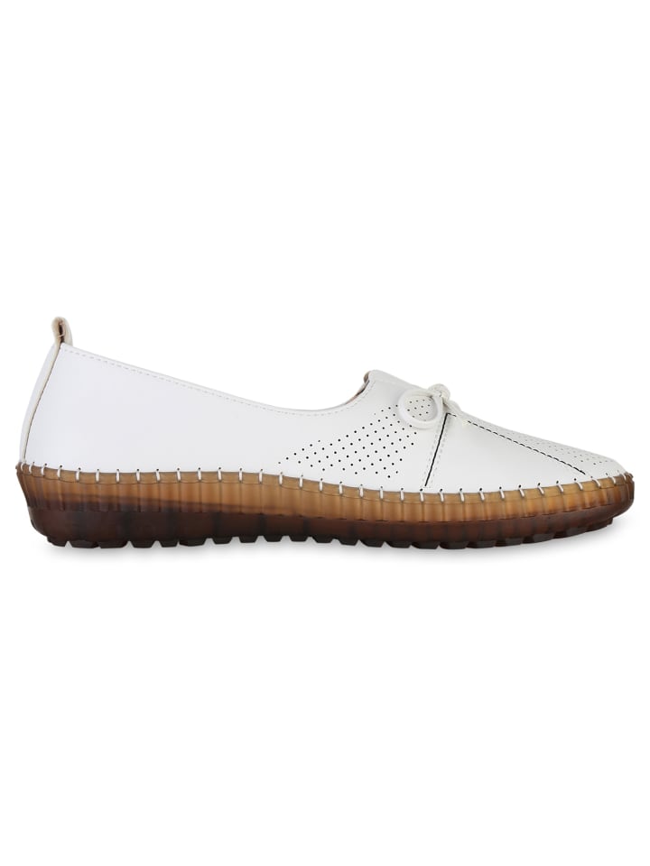 VAN HILL Slip Ons Anais in Weiss günstig kaufen
