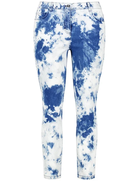 7/8 Jeans mit Batik-Print Betty