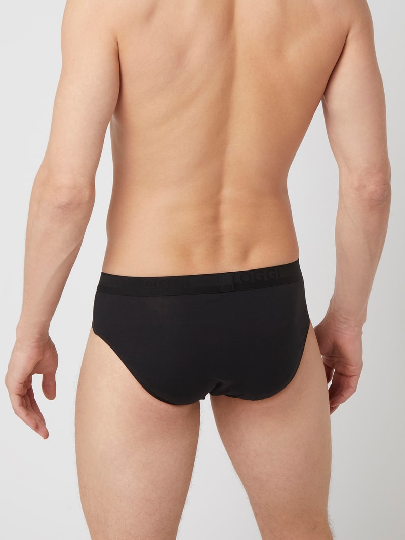 Slip mit Stretch-Anteil in schwarz