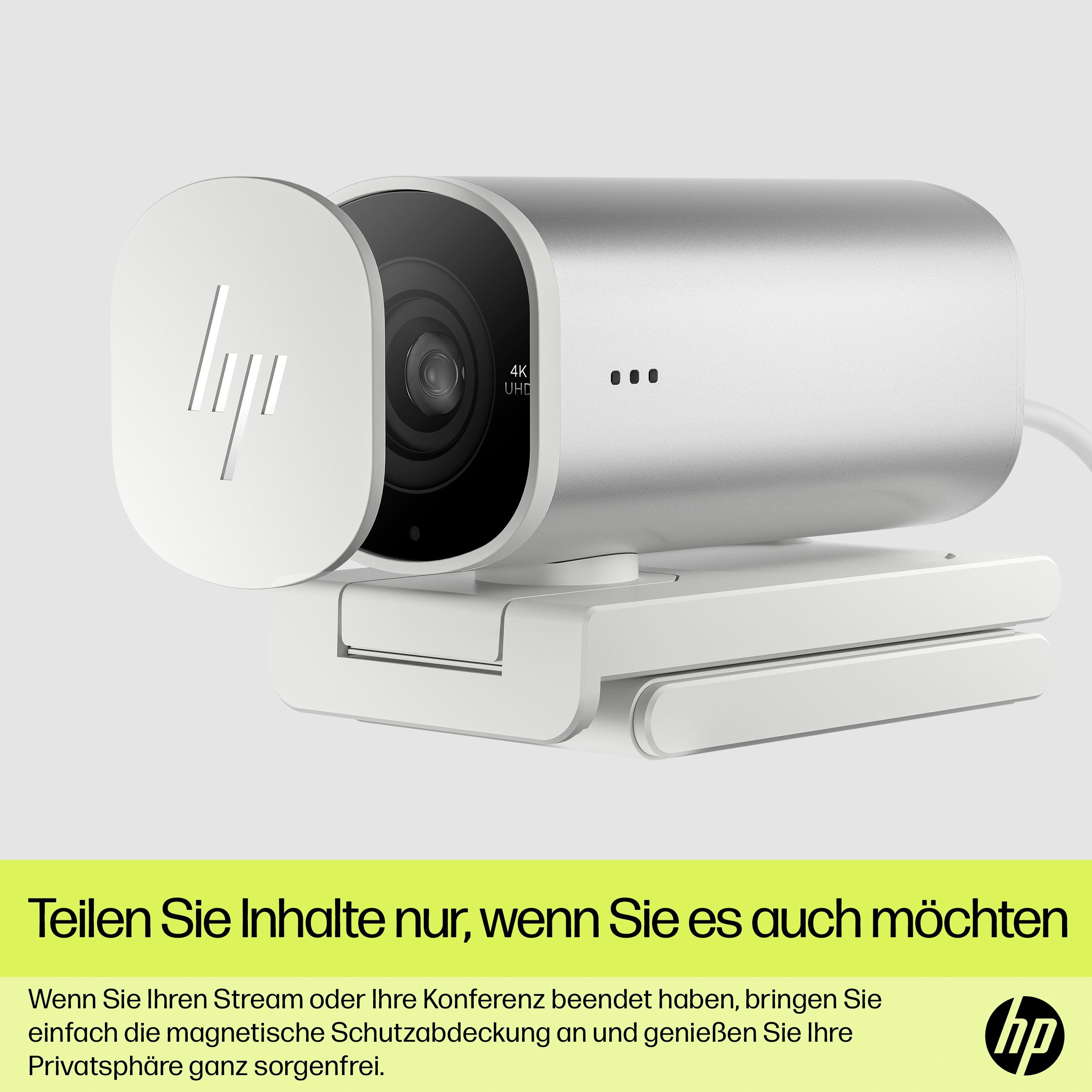 HP 960 4K Webcam (4K Ultra HD, 5x opt. Zoom)