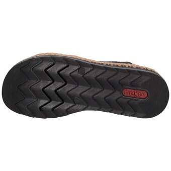 Rieker Pantolette in schwarz