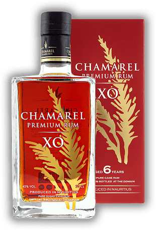 Chamarel Premium Rum X.O. Chamarel Premium Rum X.O. Ein vorzüglicher, charaktervoller Rum. 0,7	 Liter - Vol 43%