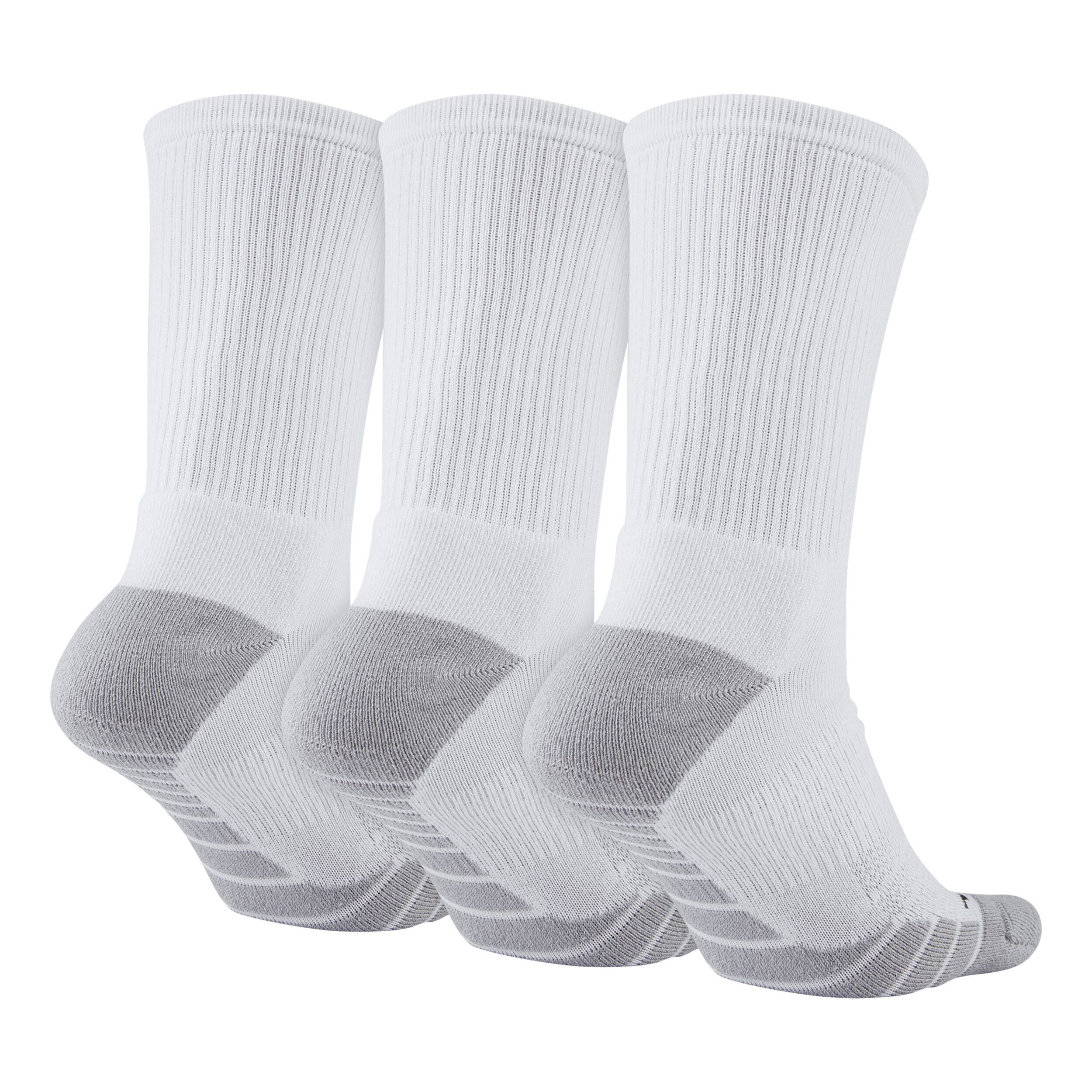 Dry Cushion Crew Sportsocken 3er Pack - Weiß, Schwarz
