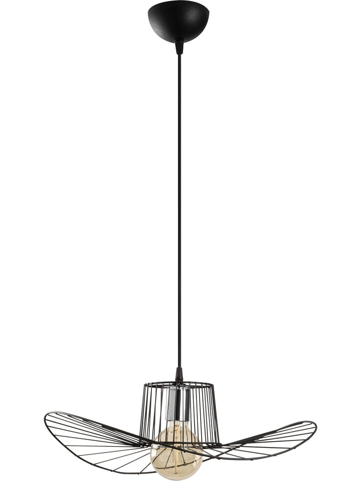 Opviq Hängeleuchte in Schwarz - (H)24 x Ø 50 cm günstig kaufen onesize