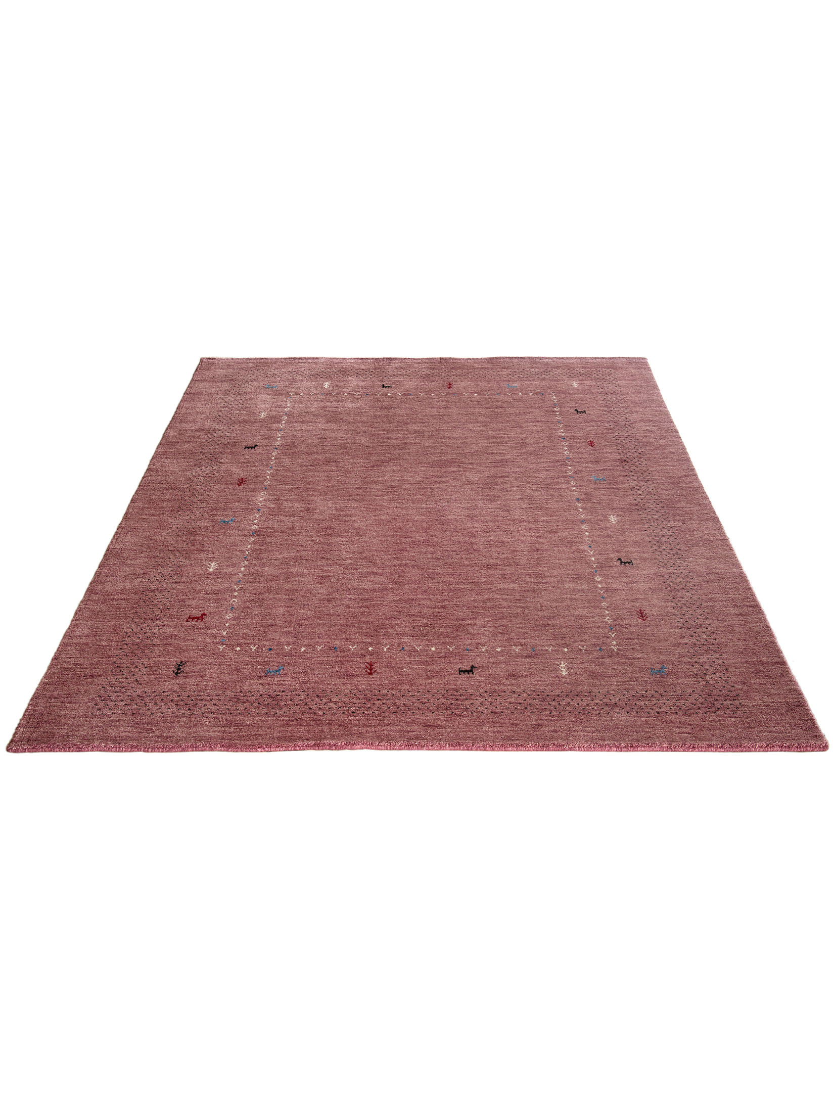 Kamlapur Gabbeh-Teppich, Mauve